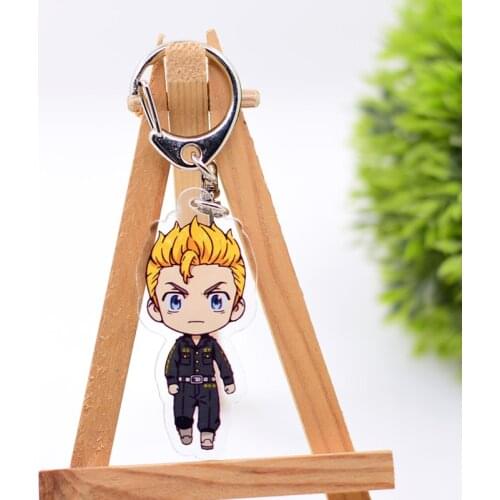 WL0996 Tokyo Revengers Keychain Acrylic Cartoon Keyring Accessories