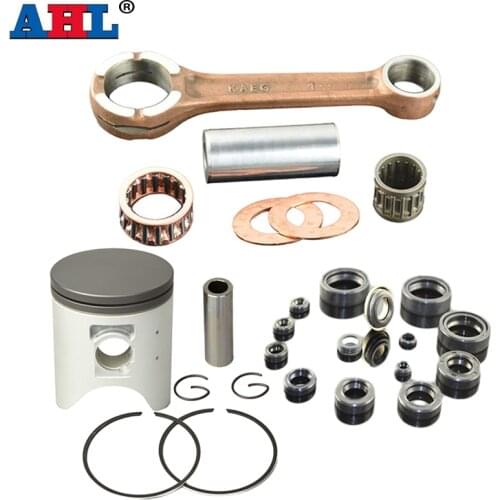 Motorcycle Engine Parts 66.4mm Connecting Rod & Piston Ring & Oil Seal Kit for HONDA CRM250AR CRM250 CRM 250 AR KAEG 249
