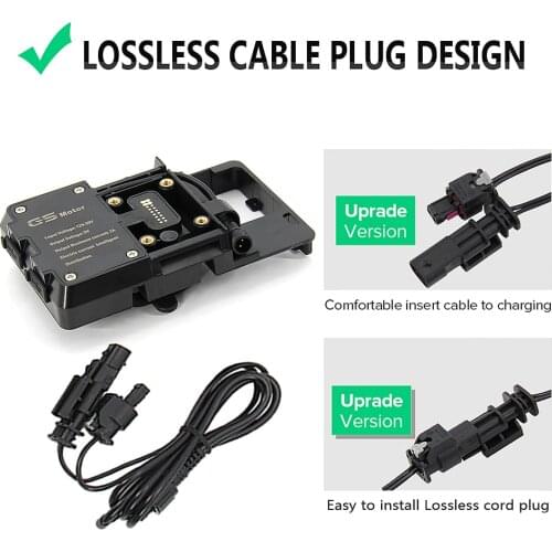 For BMW R1200GS 2013-2017 R1250GS 2019 F750GS F850GS CRF 1000L F700GS f800GS Mobile phone Navigation phone bracket USB charging