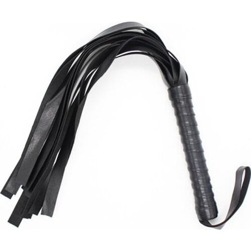Hot Sale PU Leather Whip Fetish S&M Bdsm Sex Toy for Couples Sex Spanking Flogger Adult Games Bondage Restraints Sex Products