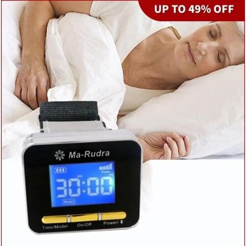 Laser Physiotherapy Diode 650nm Diabetic Wrist Watch LLLT For Rhinitis Hypertension Thrombosis Cholesterol Laser Therapy