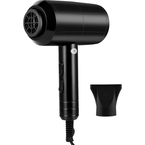 1500W mini Hair Dryer Low Noise Household Below Dryer Powerful 2 Speed Hot Cold Wind Ion Haridryer Student Dormitory Hair Blower