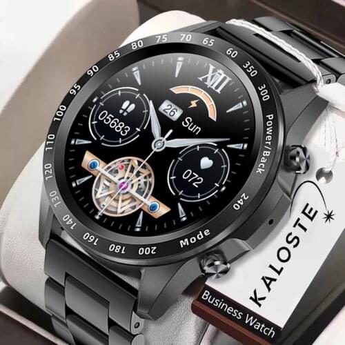 2021 Men Smart Watch 1.3inch Full Touch Screen TWS Heart Rate Blood Pressure Sports Fitness Watch Bluetooth Call Smartwatch mens
