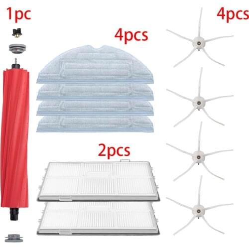 New Microfiber Mopping Cloths Main Brush Hepa Filter for Xiaomi Roborock T7 T7S T7plus T7Splus S7 and S7Max S70 S75 Parts