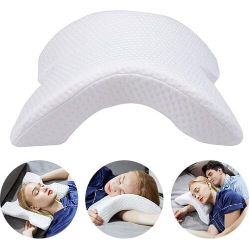 New Memory Foam Bedding Pillow Anti-pressure Hand Pillow Ice Silk Slow Rebound Multifunction Pillow Home Silk Couple Beding