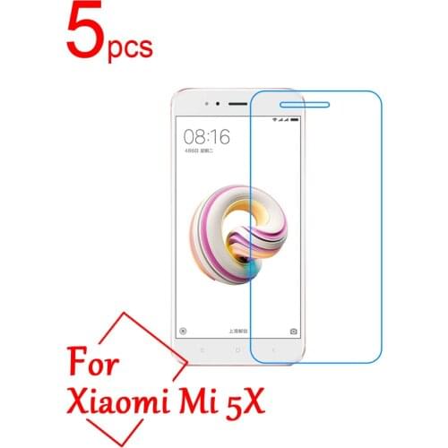 5pcs Ultra Clear/Matte/Nano Anti-Explosion LCD Screen Protectors Film Cover for Xiaomi Mi 5X A1 (Not tempered glass film)