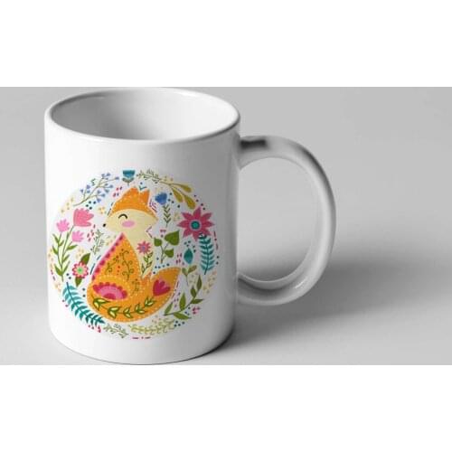 Zakka Retro Ceramic Cup Creative European Style Breakfast Mug Enamel Milk Cups Cute Mugs Animal Picture Coffee Cup Lovely Gifts