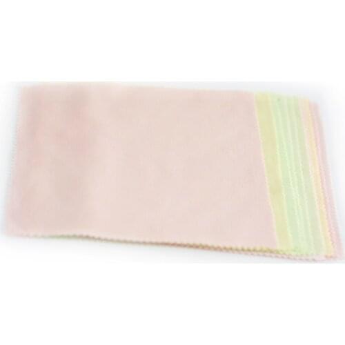 New 10Pcs Microfiber Lint Free Camera Eyeglass Glasses Lens Cleaning Wiping Cloth 14cm x 14cm Color Randomly