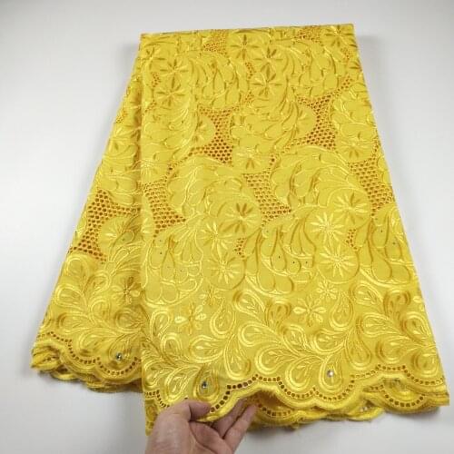 Swiss Lace Fabric 2020 Latest Swiss Voile Lace In Switzerland Dubai Fabric African 100%Cotton Fabric French Lace Fabric 5yards