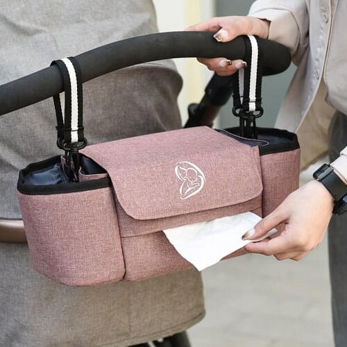 Diaper bag Baby Stroller Bag Organizer Bag Nappy diaper bag Cart Basket Hook Stroller Accessories wetbag for diapers baby bag