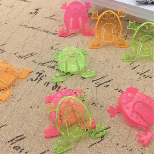 10Pcs Jumping Frog Hoppers Game Kids gift toys Birthday Party Toys for Girl Boy Goody Bag Pinata Fillers Wholesale