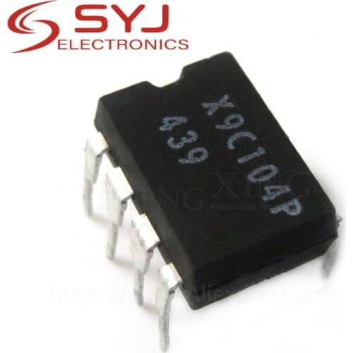 5pcs/lot X9C104P X9C104 DIP-8 In Stock
