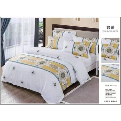 5-star Hotel White Bedding Set Luxury Egyptian Cotton 60S Bed set Duvet Cover Bed Sheet spread Fit sheet set parure de lit