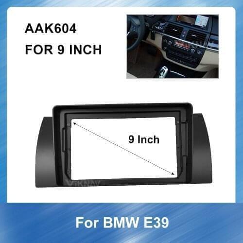 9 Inch For BMW E39 2 DIN Car Auto Radio Multimedia fascia Fascia Audio Fitting Adaptor Fascia car accessories