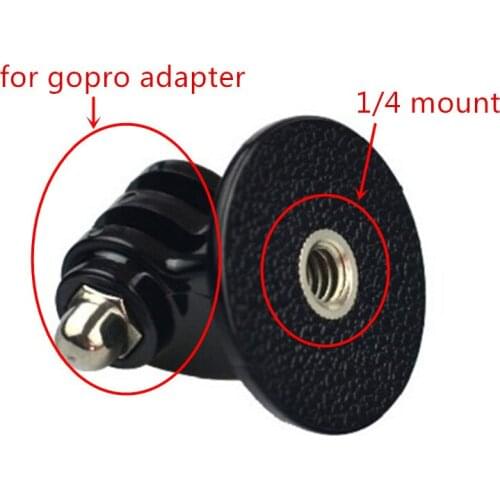 Tripod Mount Adapter For Gopro Mount to 1/4 Converter Used for Go Pro HD HERO 3 2 1 3+ Action Camera Tripod Adapter Converter
