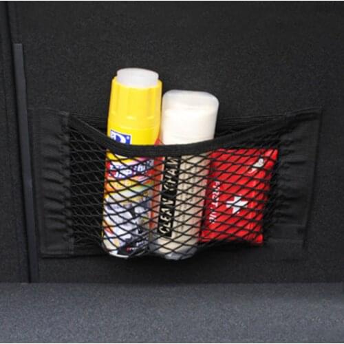Car Trunk Nylon Rope Net /luggage net with backing For Cadillac ATS BLS CTS XT4 XT5 ATSL XTS STS SRX Escalade