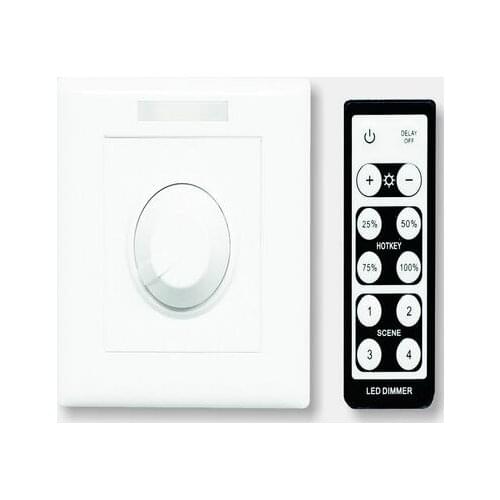 BC-320-010V LED Dimmer IR remote wall mounted LED Dimmer 0-10v analog signal led dimmer 85-265V