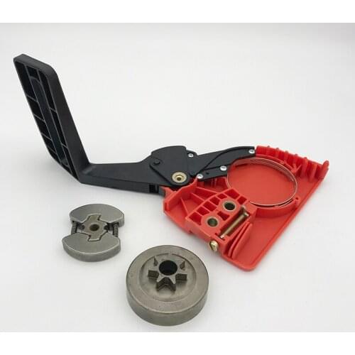 HUNDURE .325 7T Chain Brake Handle Clutch Kit For HUSQVARNA 142 141 136 137 Chainsaw Replacement Parts
