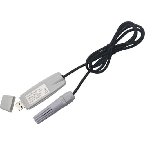 USB Temperature and humidity sensor MODBUS RTU transmitter industrial waterproof and dustproof serial port probe