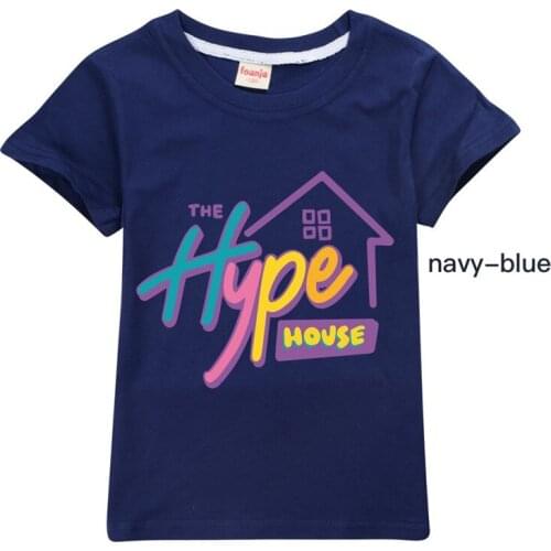 The Hype House Kids T-shirt Ice Coffee Print Clothes for Girls Boys Charli DAmelio Tops Unisex Costume Cotton Short Sleeve Tees