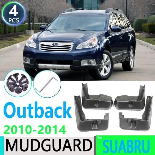 For Subaru Outback 2010 2011 2012 2013 2014 Fender Mudguards Mud Flaps Guard Splash Flap Car Accessories