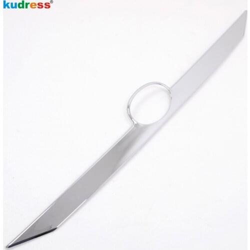 For Toyota Camry 2015 2016 ABS Chrom Rear Trunk Lid Cover Trim Tailgate Decoration Strip Sticker Car Styling Accessories