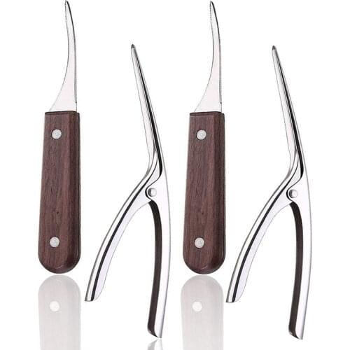 Shrimp Deveiner Tool, Stainless Steel Shrimp Peelers,Unique Design Shrimp Cleaner Knife, Shrimp Peelers for Kitchen