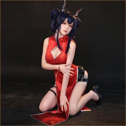 Game Arknights Chen Costume and Tails Cosplay Prop Replica Halloween Women Anime Costume Party Gift Toy Comic Decorative