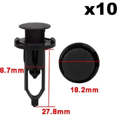 FOR TOYOTA BUMPER RETAINING CLIPS / GRILLE FASTENER x10 OE 52161-20010