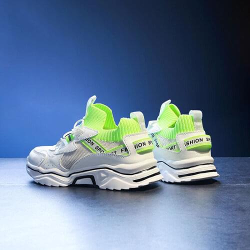 Fashion Kids Sport Shoes Boys Running Sneakers Breathable Air Mesh Children Casual Walking Shoe Lightweight Girls Tenis Sneakers