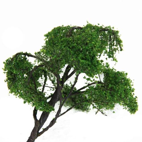 Model Elm Tree Train Railway Street Garden Scenery OO HO Scale 1:75 12cm