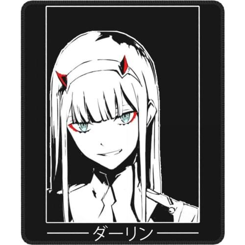 Zero Two Darling In The Franxx Creative Mouse Pad Non-Slip Mat Pads Rubber PC Table Decoration Cover