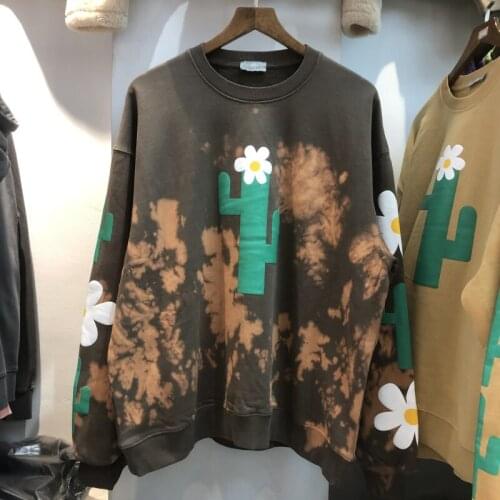 New 2021 Men travis scott cactus jack Hoodies Hoody hooded Sweatshirts velvet Cotton Drake Thick Fleece Street Hip hop #K2