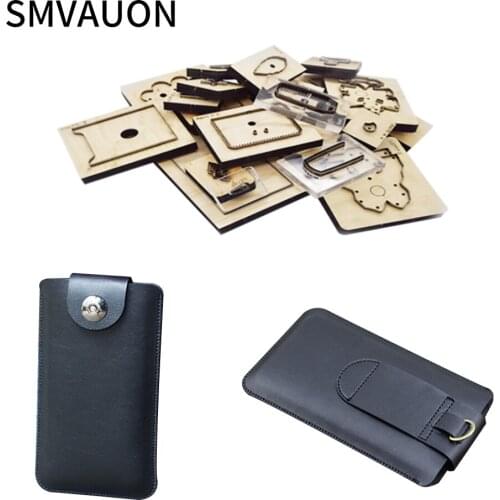 New Wooden Die-cut Diy Phone Case Leather Tools Suitable For Die-cutting Machines In The Market(Size:170*85mm