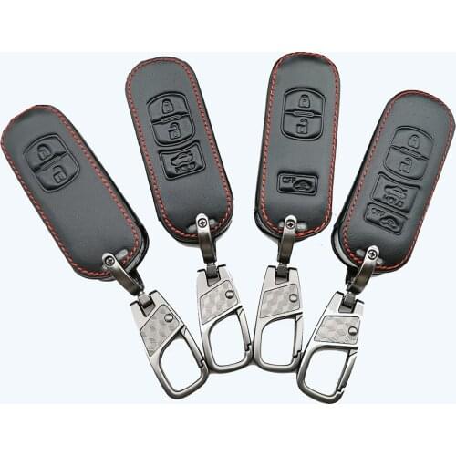 New Design Men keychain Car Remote Key Case Cover For Mazda 6 5 3 2 Atenza Axela CX-7 CX-9 CX-5 CX5 2015 2016 2017 2018 2019