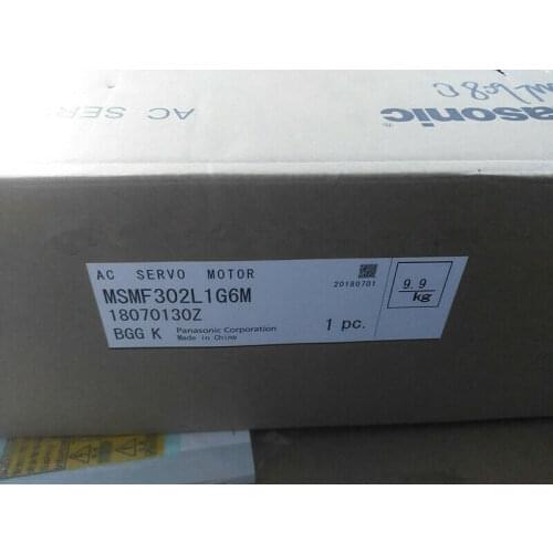 New Original MSMF302L1G6M Servo Motor Panasonic