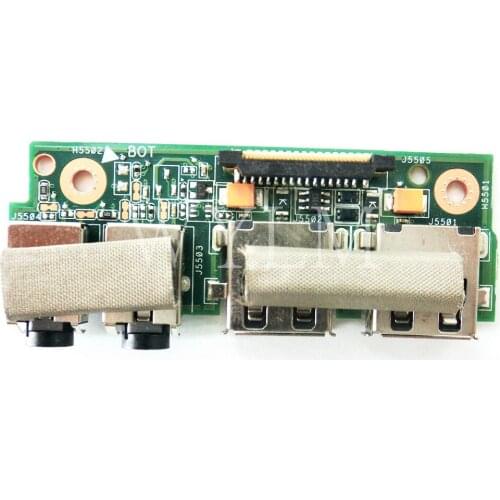 K43SD IO BOARD For ASUS K43 K43SV K43SD A43S X43S K43S K43SJ P43SJ K43E Laptop Audio USB2.0 IO Board Interface Board JACK Board