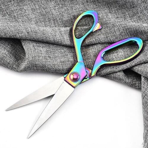 Professional Tailor Cutting Scissors Sharp Scissors Cutter Thread Tool Stainless Steel Scissors Sewing Trimming Handmade Blade