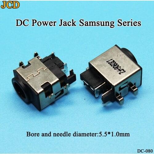 JCD For Samsung NP R530 R540 QX510 R428 R430 RF510 R580 R730 R780 R528 RV510 SF510 N148 N220 QX410 R480 laptop dc ac power jack