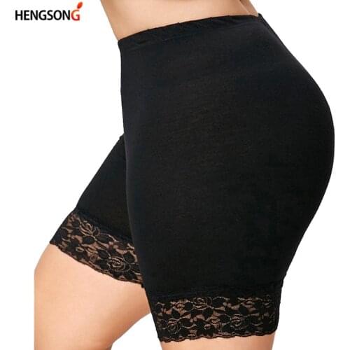 Womens Shorts Hot Safety Short Pants Elastic Anti Chafing Lace Thigh Sock Middle Waist Prevent Leg Thigh Chafing Sock