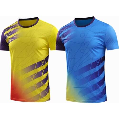 Sportswear Quick Dry Breathable Badminton Shirt,Women/Men Table Tennis Clothes Team Game Fitness Running Training Sport T Shirts