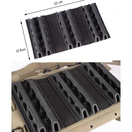 Outdoor Sports Tactical Vest Triple Soft Breathable Support Chest Bag Four-way Breathable cushion