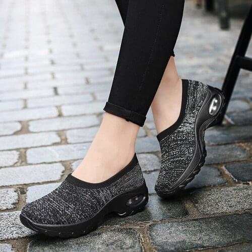 Tenis Mujer 2019 Women Tennis Shoes Gym Sport Shoes Female Slip on Stability Athletic Fitness Sneakers Chaussures Femme Mujer