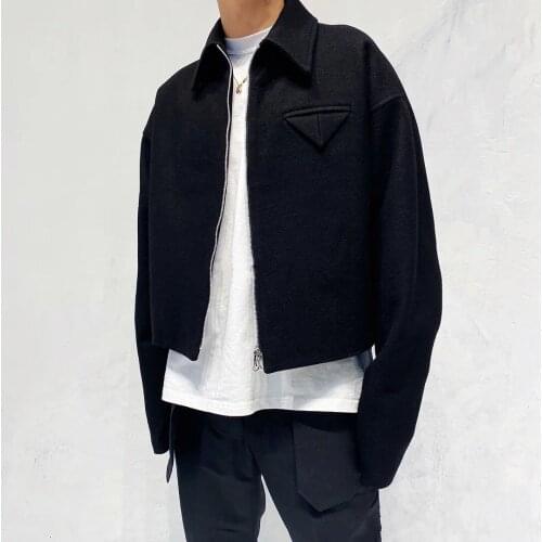 XS-6XL New Mens clothing fashion original High street retro casual jacket Coat plus size costumes