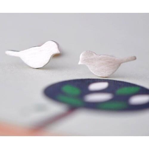 REETI 925 sterling silver bird Stud Earrings for Women Elegant Wedding Jewelry pendientes mujer moda 2019 Brincos