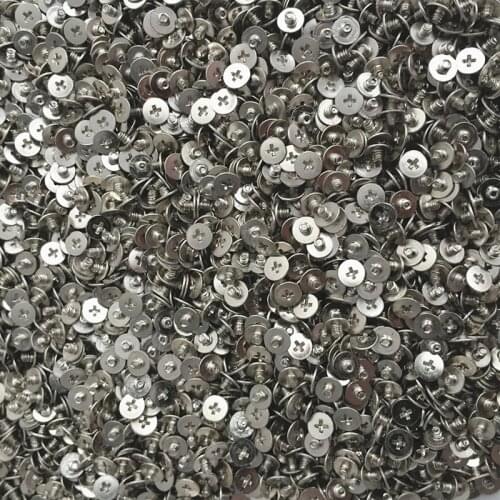 100pcs M2*2/2.5/3/4/5/6/7/8 mm Big flat head Laptop Screws Tamper-resistant Screw notebook computers Carbon nickel plating