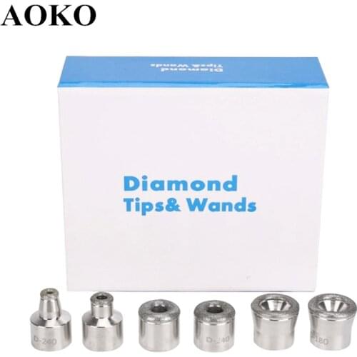 6 Tips Diamond Dermabrasion Accessories for Skin Peeling Diamond Microdermabrasion Beauty Machine