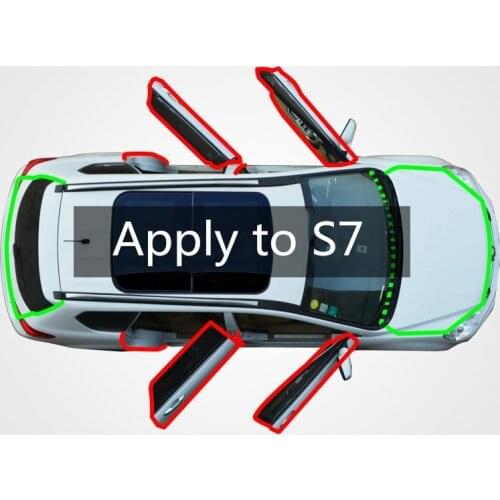 Car Sticke Auto door seal car edge banding anti-collision sound insulation and sealing banding For the audi S7