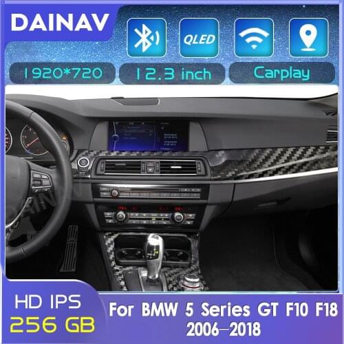Android 10.0 Car Radio For BMW 5 Series GT F10 F18 2006-2018 CCC CIC NBT 8 Core 4G Wifi Auto Audio GPS Navigation