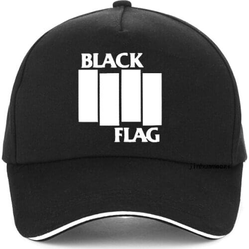 BLACK FLAG Pure Punk Rock Band Baseball cap summer men hip hop hat 100% Cotton Unisex adjustable Black Flag cap